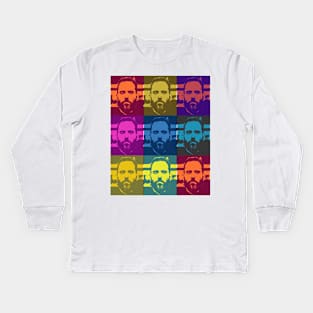 Jack Smith - Pop Art - bright Kids Long Sleeve T-Shirt